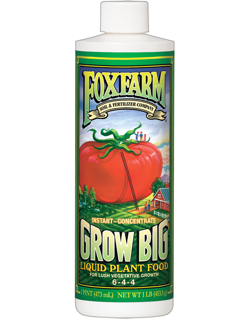 Grow Big® Liquid Plant Food FoxFarm Soil & Fertilizer Company