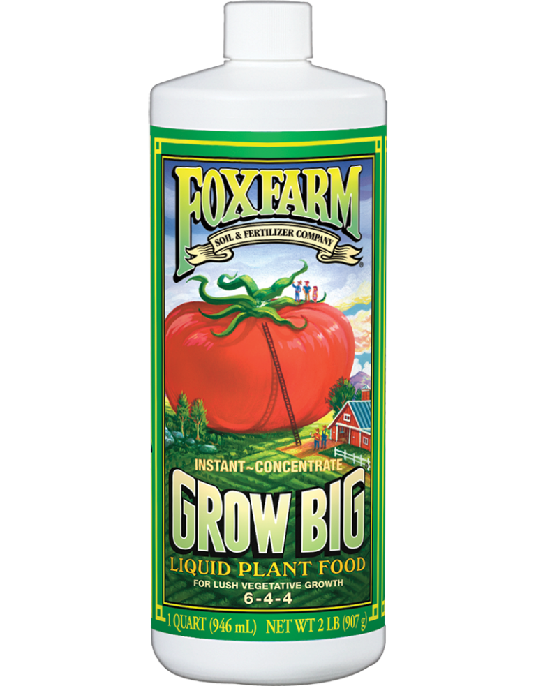 Grow Big® Liquid Plant Food FoxFarm Soil & Fertilizer Company