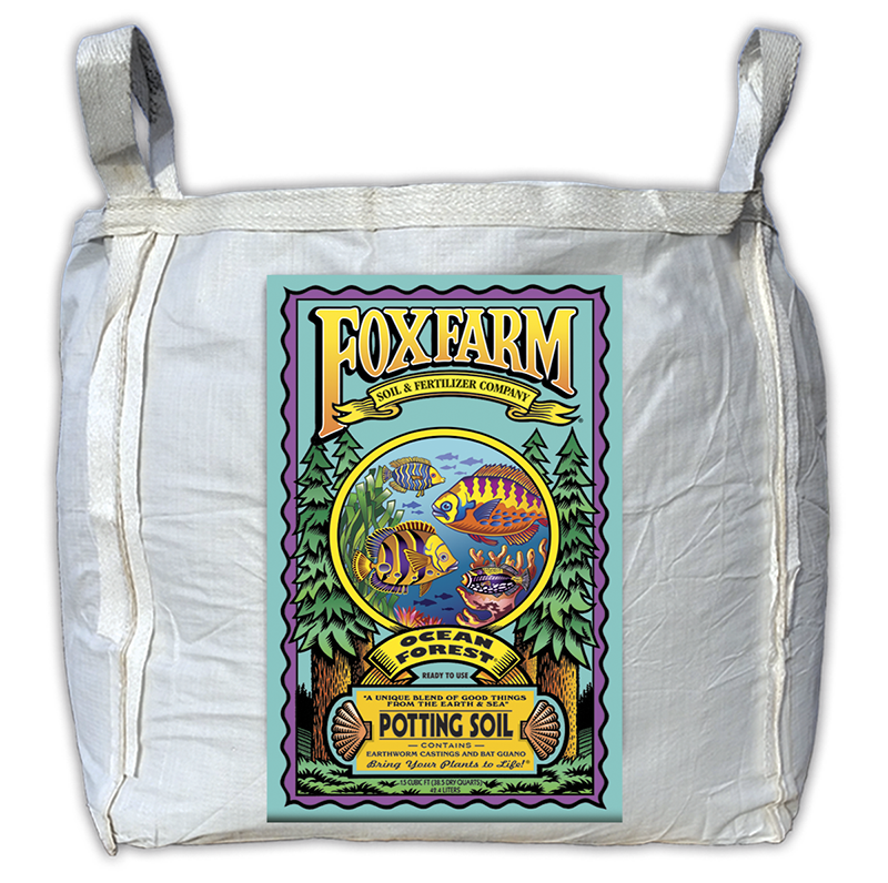 2 Bags of Fox Farm Ocean Forest Organic Soil 12 Qt Each Bag SAVE $$ W/ BAY HYDRO 